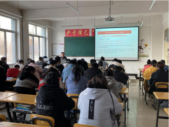 副校长田树涛在兰州航空职业技术学院讲思政课