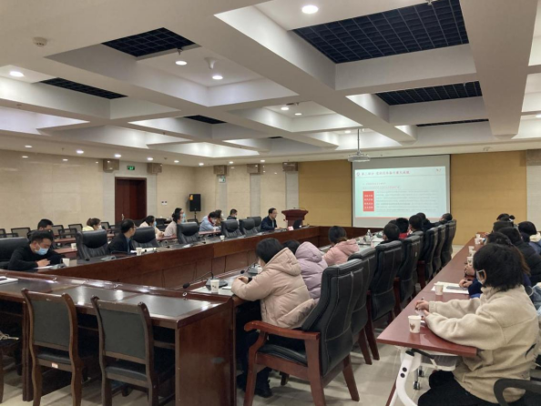 副校长吴万才在开放教育学院讲思政课